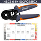 Tubular Terminal Crimping Tools Mini Electrical Pliers HSC8 6-4 0.25-10mm² 23-7AWG 6-6 0.25-6mm² High Precision Clamp Sets