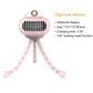 Cartoon UFO Portable Bladeless Safety Baby Stroller Fan USB Rechargeable Silent Outdoor Mini Handheld Small Folding Fan for Home