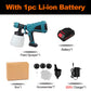 1000ML 1500W Cordless Electric Spray Gun 3Nozzle Flow Control Airbrush High Power Paint Sprayer Airbrush For Makita 18V Battery