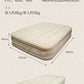 Outdoor tent air mattress with raised air mattress